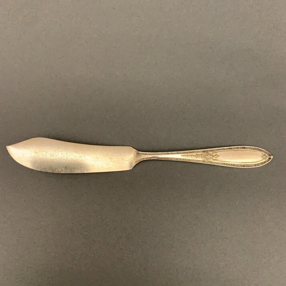 Wm. Rogers and Son‎ AA Triumph Silver-plate Butter Knife 6 5/8"